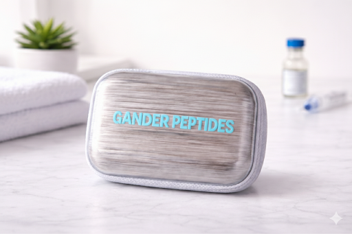 classy swan - vial storage case