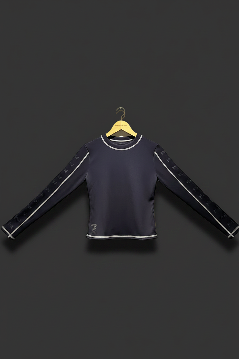 Navy Baseball Tee